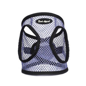 Bark Appeal Netted EZ Wrap Lovely Lavender Mesh Lightweight Dog Harness Size L